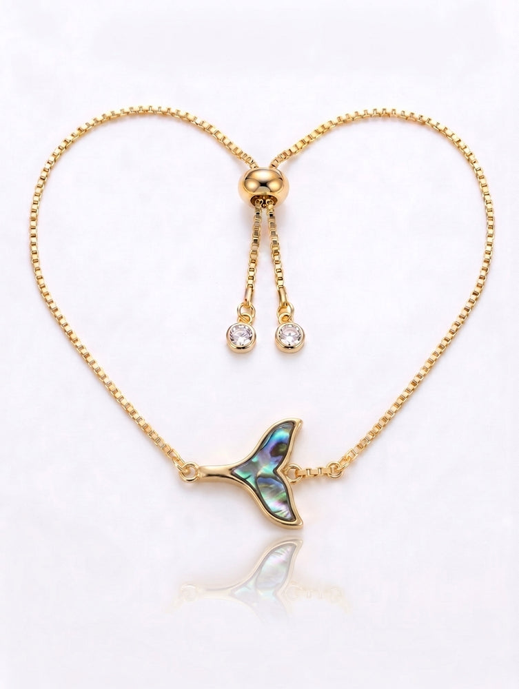 Whale Tail Blue Small
