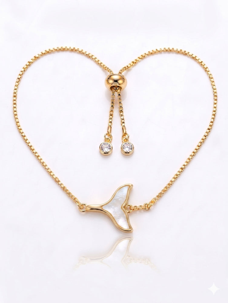 Whale Tail White Small