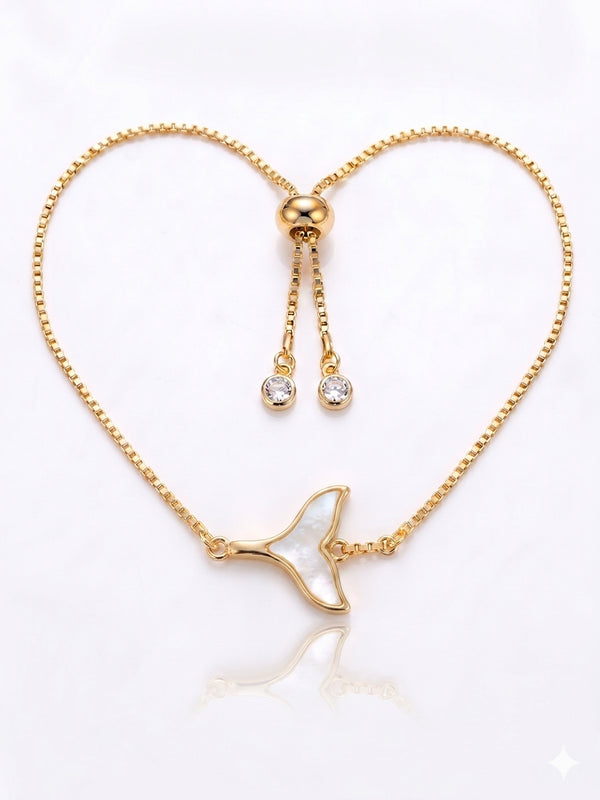 Whale Tail White Small