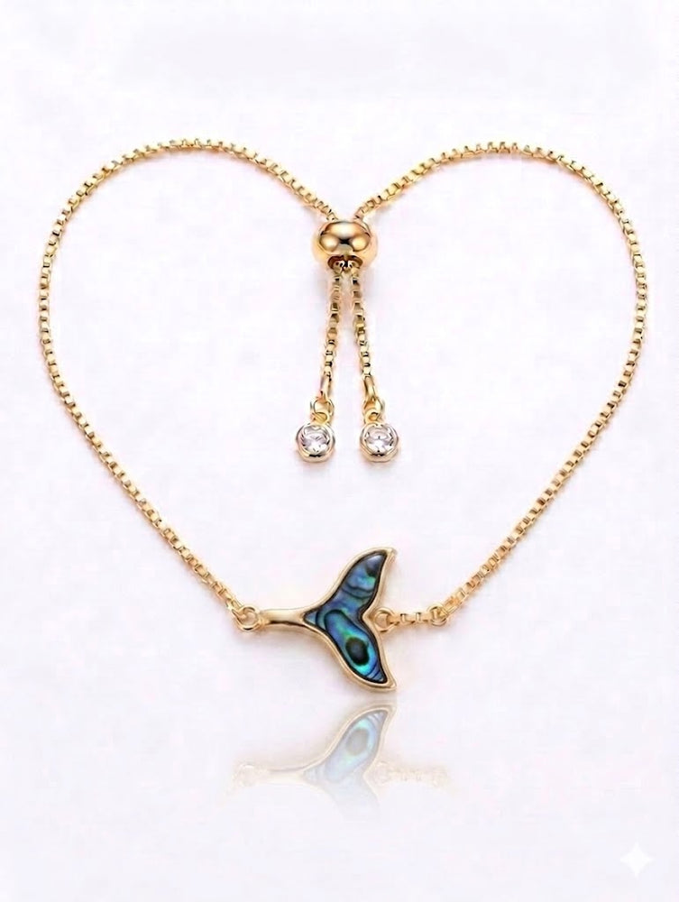Whale Tail Blue Small