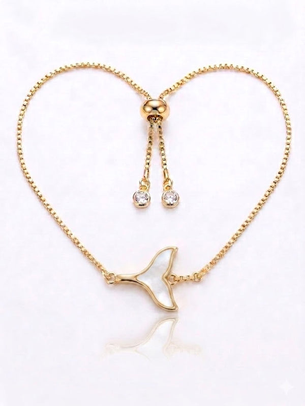 Whale Tail White Small