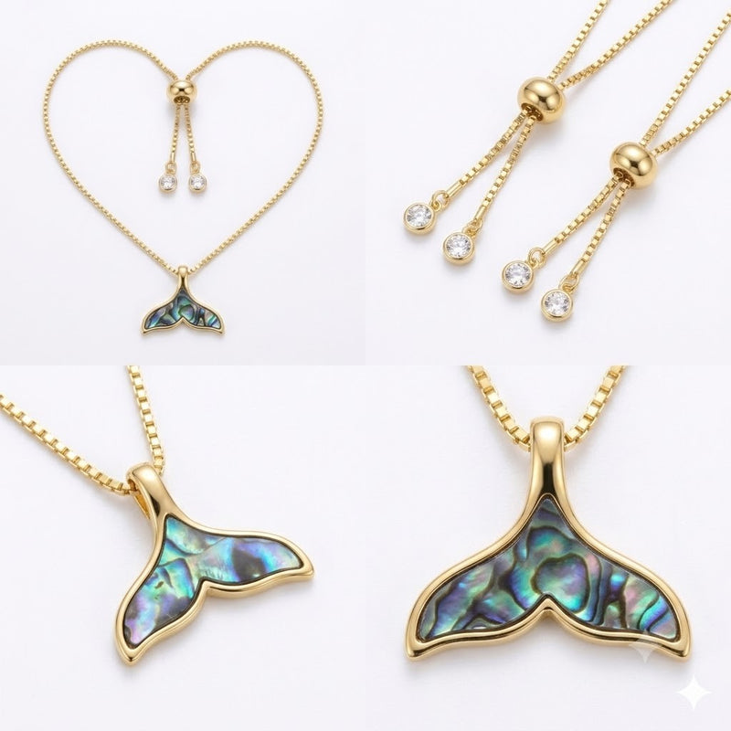 Whale Tail Blue Large