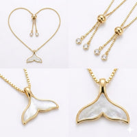 Whale Tail White Small