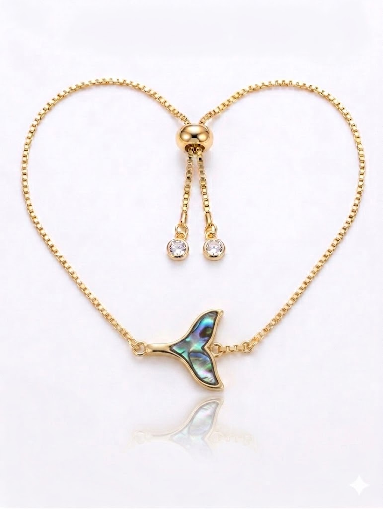 Whale Tail Blue Large
