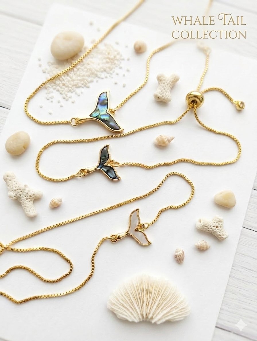 Whale Tail Blue Small collection