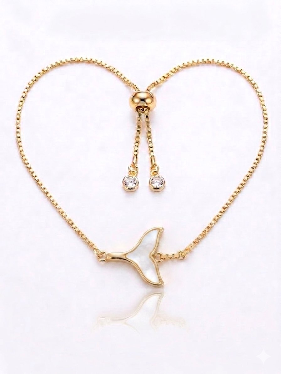Whale Tail White Small